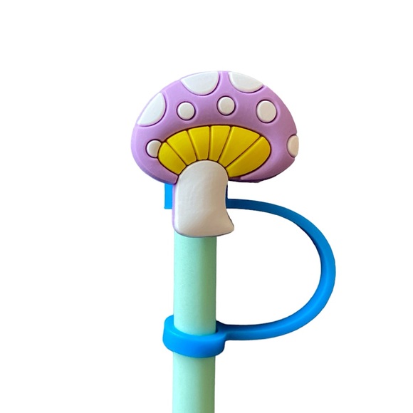 Accessories - 3/$10💥 Silicone Mushroom Straw Cover/Topper